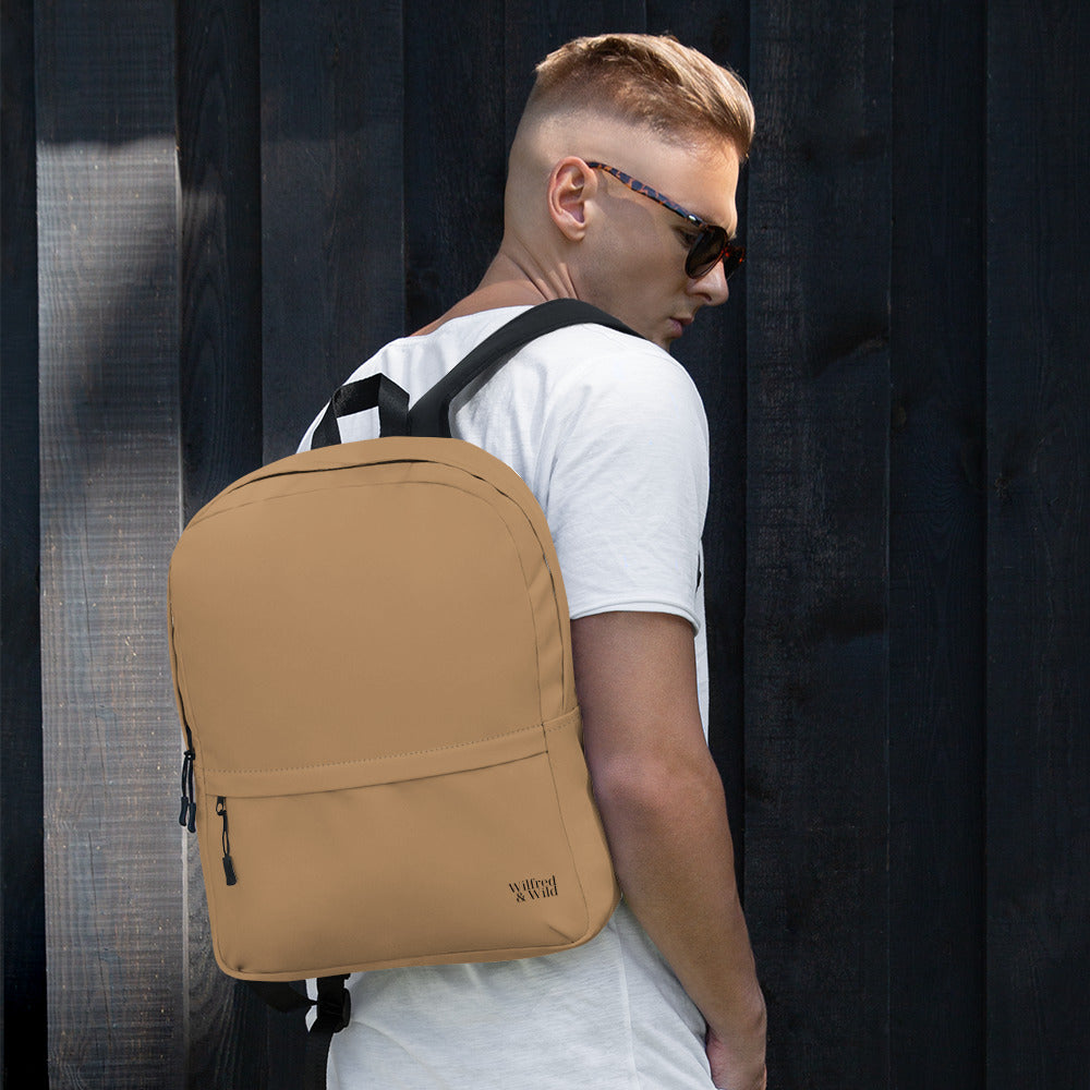 Travel Further Minimalistic Backpack - Brown