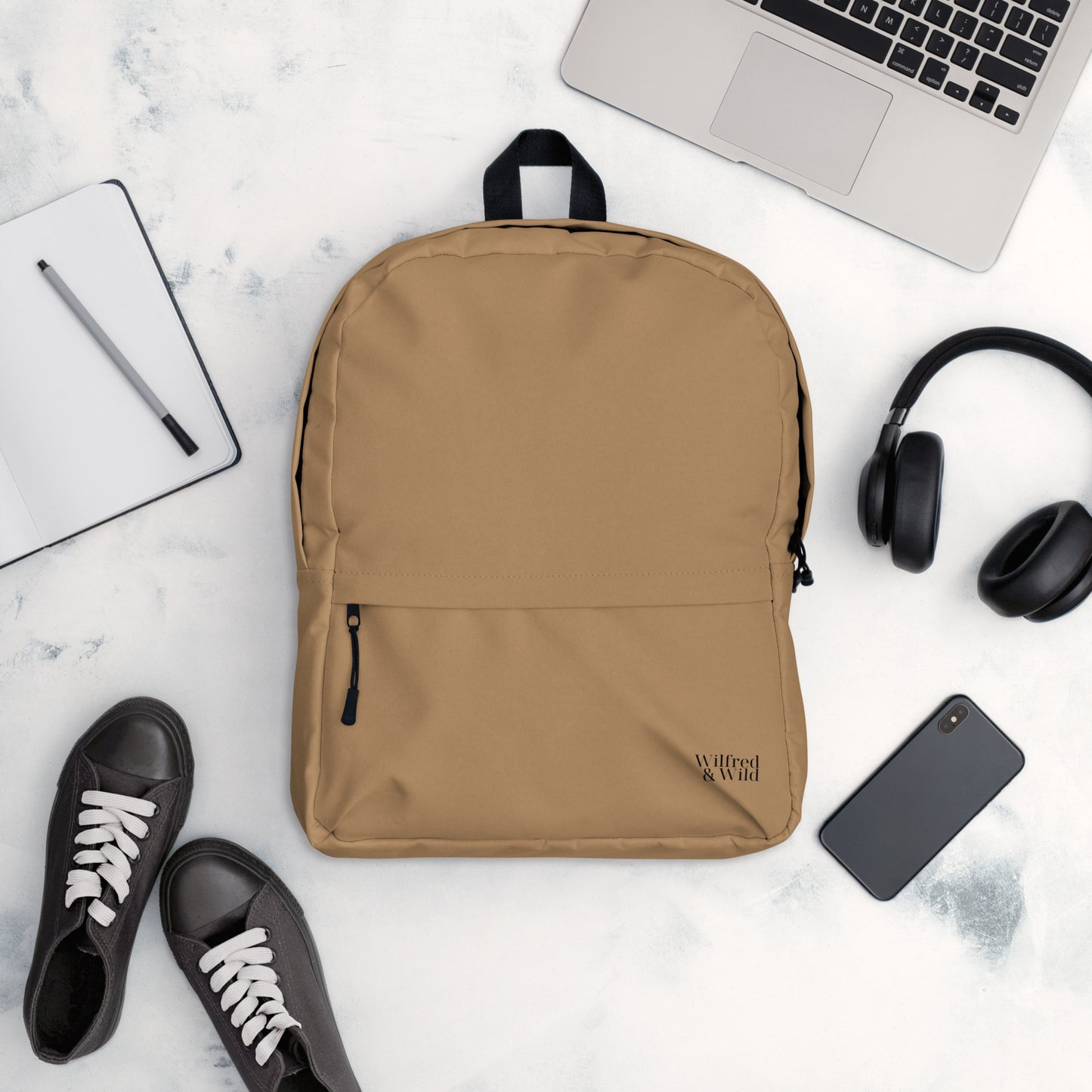 Travel Further Minimalistic Backpack - Brown