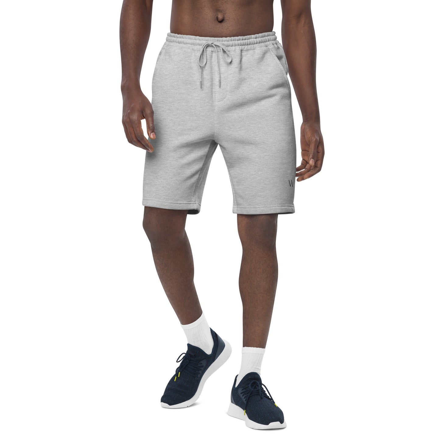 Premium Essential Fleece Shorts - Grey