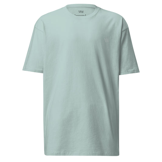 Premium Heavyweight Cotton Essential Tee - Agave