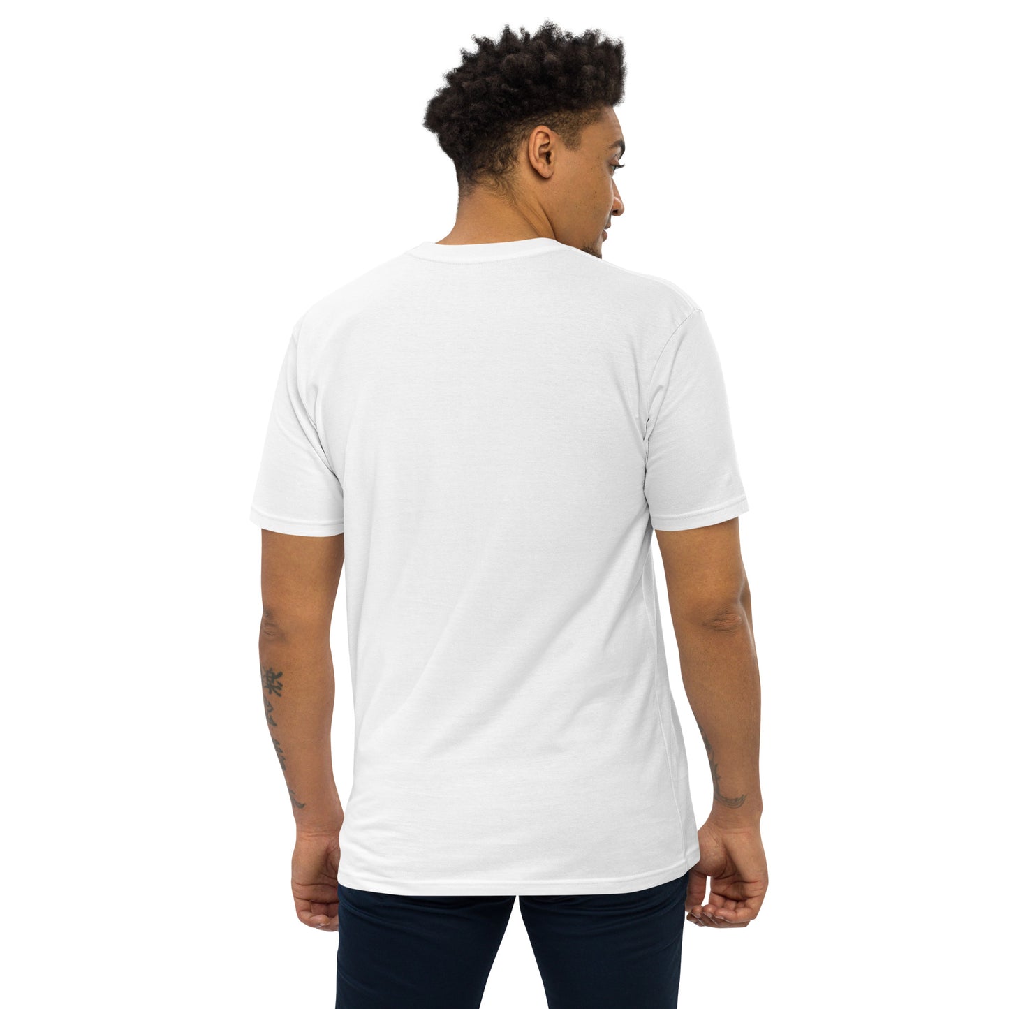 Premium Heavyweight Cotton Essential Tee - White