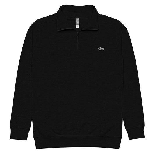 Essential Fleece Pullover - Black