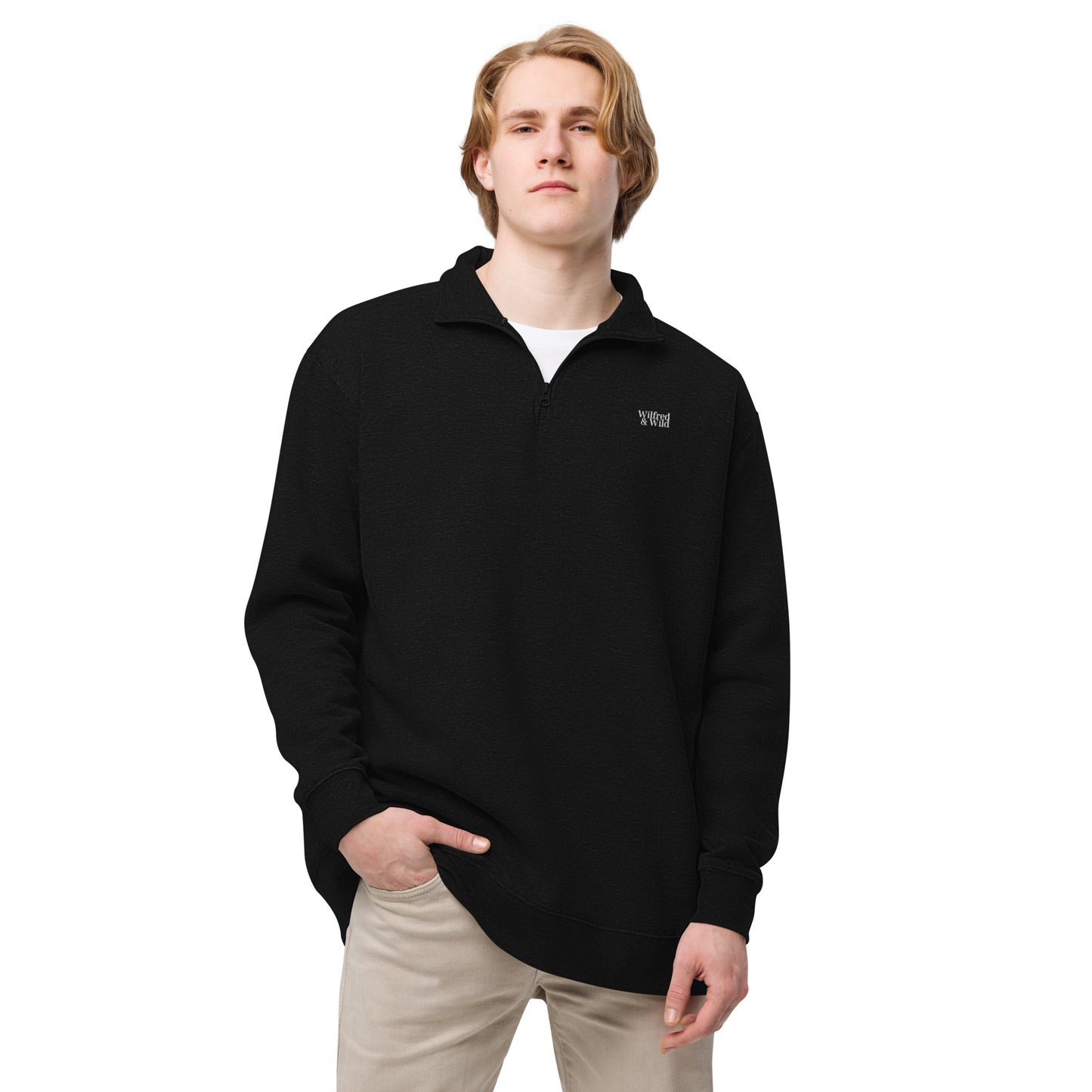 Essential Fleece Pullover - Black