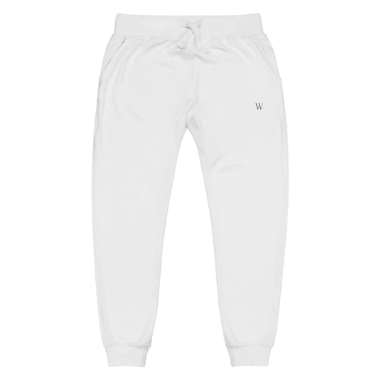 Premium Essential Jogger - White